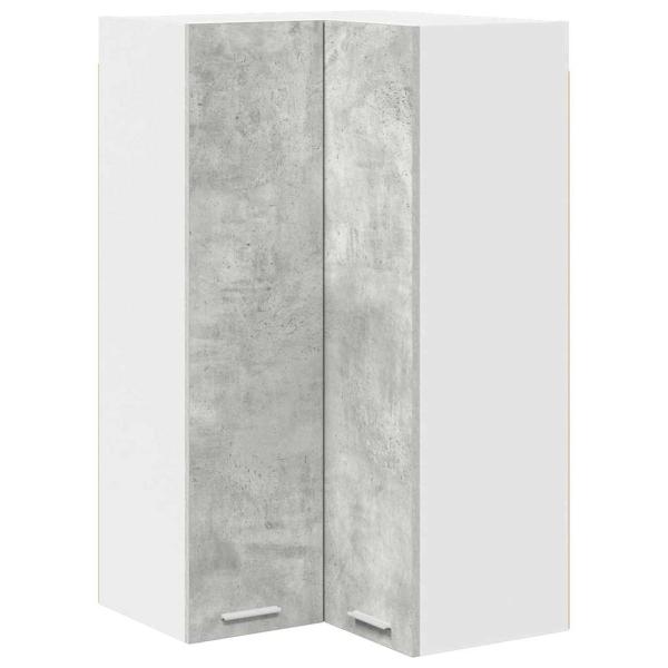 Hängeschrank Riga Sonoma-Eiche und Weiß 57 x 57 x 100 cm