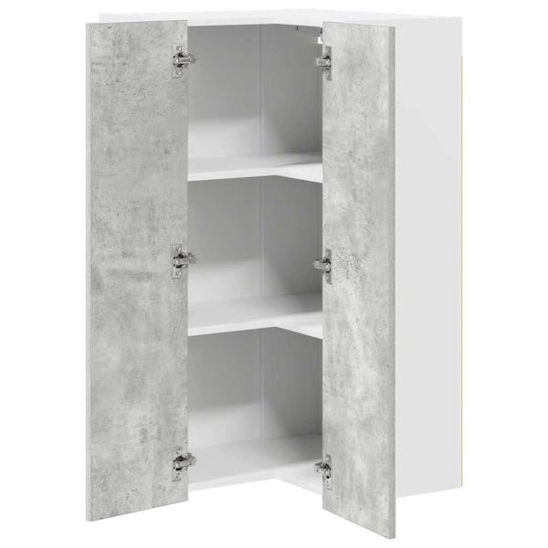 Hängeschrank Riga Sonoma-Eiche und Weiß 57 x 57 x 100 cm