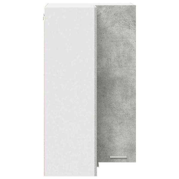 Hängeschrank Riga Sonoma-Eiche und Weiß 57 x 57 x 100 cm