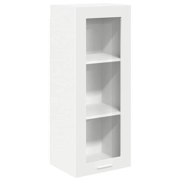 Hängeschrank mit Regal Riga Weiß 40 x 31 x 100 cm Holzwerkstoff