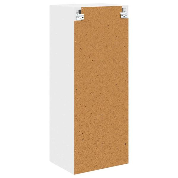 Hängeschrank mit Regal Riga Weiß 40 x 31 x 100 cm Holzwerkstoff