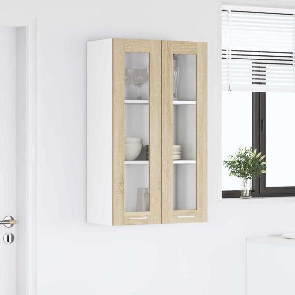 Hängeschrank Riga Sonoma-Eiche 60 x 31 x 100 cm Holzwerkstoff