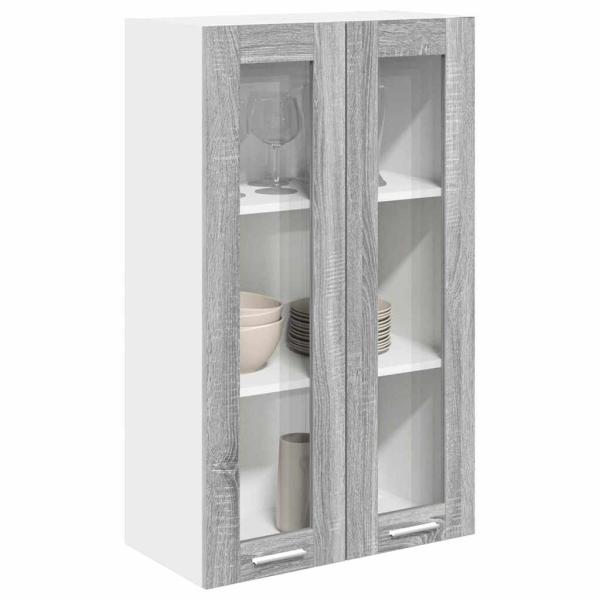 Hängeschrank Riga Graues Sonoma 60 x 31 x 100 cm Holzwerkstoff