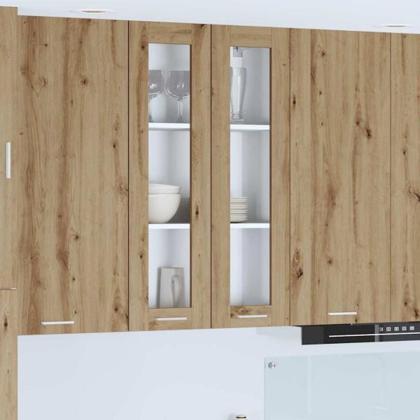 ARDEBO.de - Hängeschrank Riga Artisan-Eiche 60 x 31 x 100 cm Holzwerkstoff