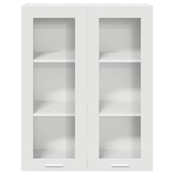 Hängeschrank mit Regal Riga Weiß 80 x 31 x 100 cm Holzwerkstoff