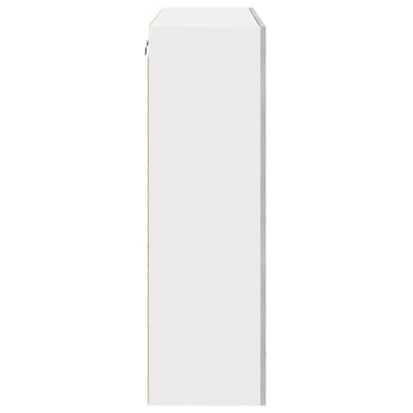 Hängeschrank Riga Graues Sonoma 80 x 31 x 100 cm Holzwerkstoff