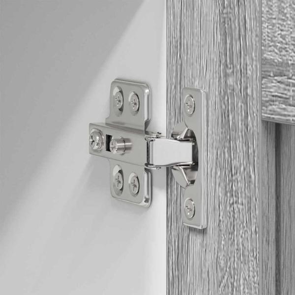 Hängeschrank Riga Graues Sonoma 80 x 31 x 100 cm Holzwerkstoff