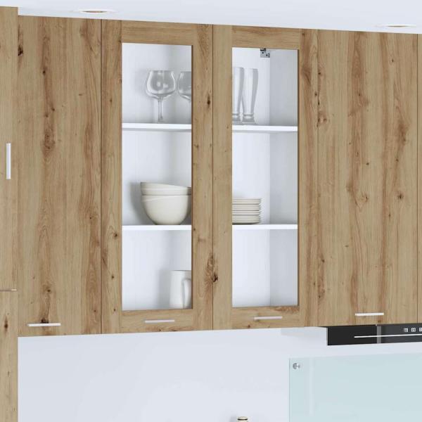 ARDEBO.de - Hängeschrank Riga Artisan-Eiche 80 x 31 x 100 cm Holzwerkstoff