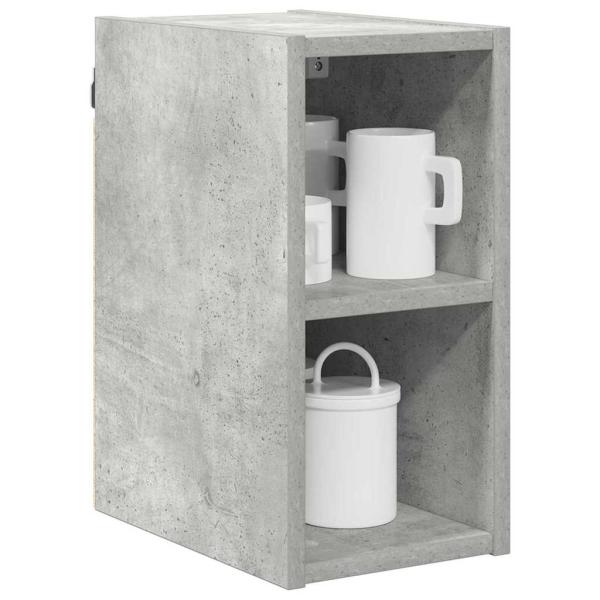 Hängeschrank Riga Beton Grau 20 x 29,5 x 40 cm Holzwerkstoff