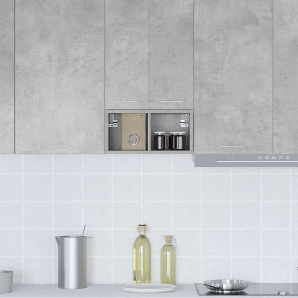 Hängeschrank Riga Beton Grau 20 x 29,5 x 40 cm Holzwerkstoff