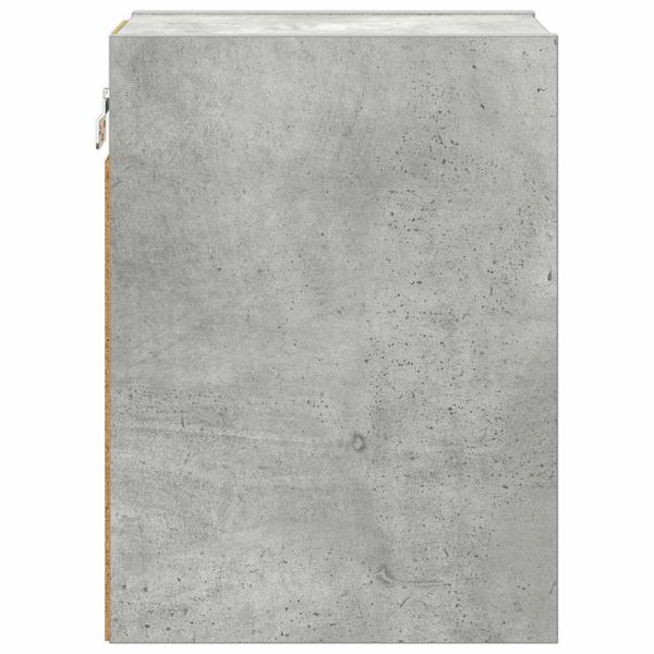 Hängeschrank Riga Beton Grau 20 x 29,5 x 40 cm Holzwerkstoff
