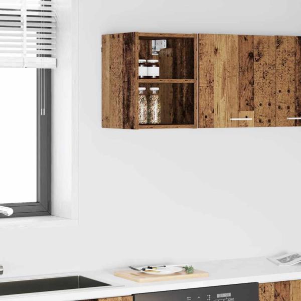ARDEBO.de - Hängeschrank Altholz 30 x 29,5 x 40 cm Holzwerkstoff