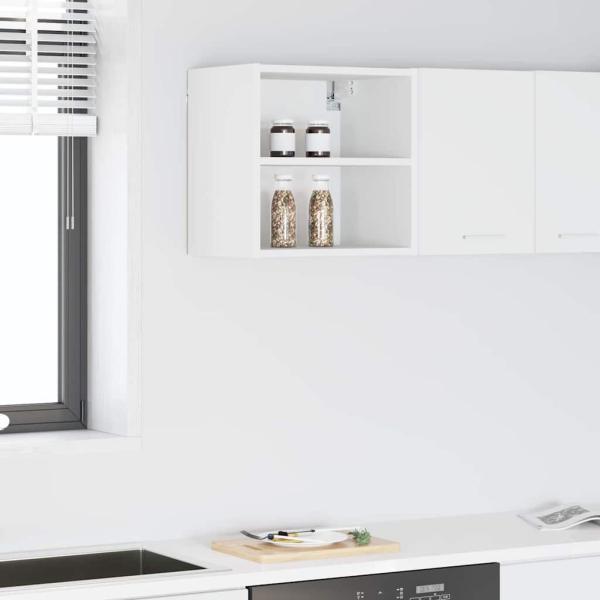 ARDEBO.de - Hängeschrank Riga Weiß 40 x 29,5 x 40 cm Holzwerkstoff
