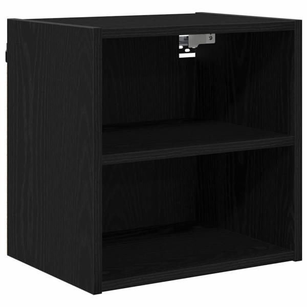 Hängeschrank Riga Schwarz Eichen-Optik 40 x 29,5 x 40 cm