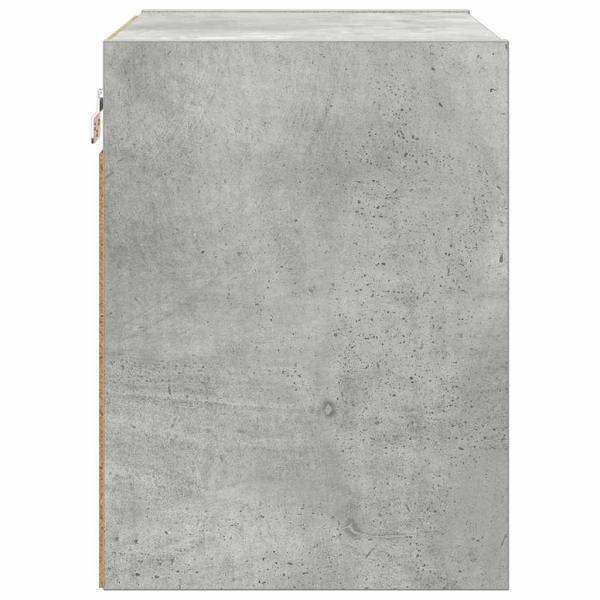 Hängeschrank Riga Beton Grau 40 x 29,5 x 40 cm Holzwerkstoff
