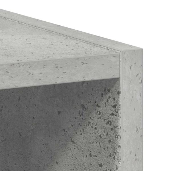 Hängeschrank Riga Beton Grau 40 x 29,5 x 40 cm Holzwerkstoff