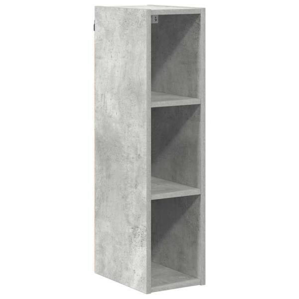 Hängeschrank Riga Beton Grau 20 x 29,5 x 80 cm Holzwerkstoff