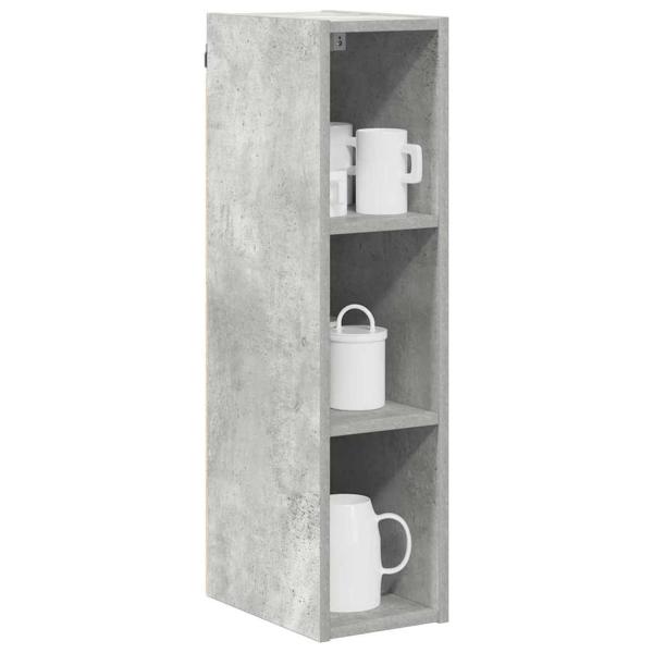 Hängeschrank Riga Beton Grau 20 x 29,5 x 80 cm Holzwerkstoff