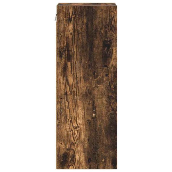 Hängeschrank mit Regal Riga Geräucherte Eiche 20 x 29,5 x 80 cm