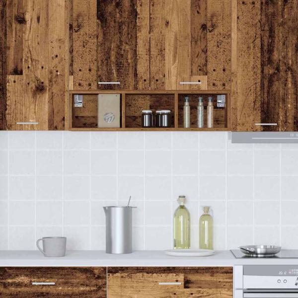 Hängeschrank Riga Altholz 20 x 29,5 x 80 cm Holzwerkstoff