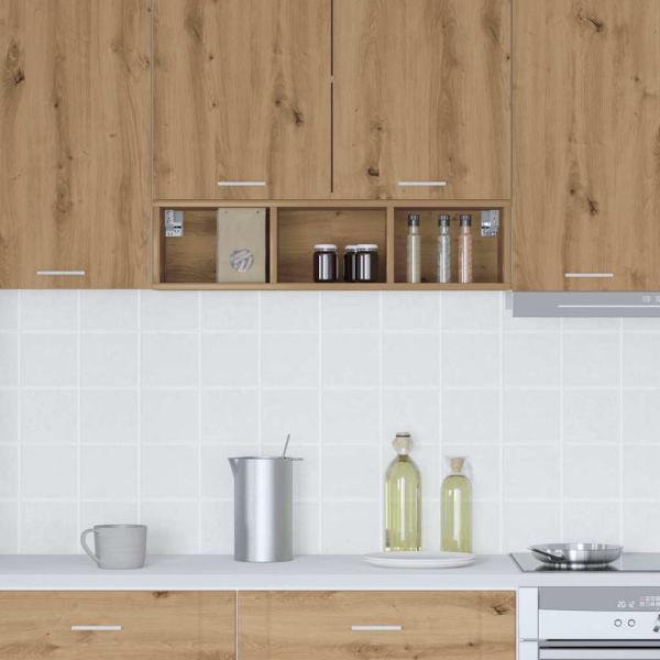 Hängeschrank Riga Artisan-Eiche 20 x 29,5 x 80 cm Holzwerkstoff