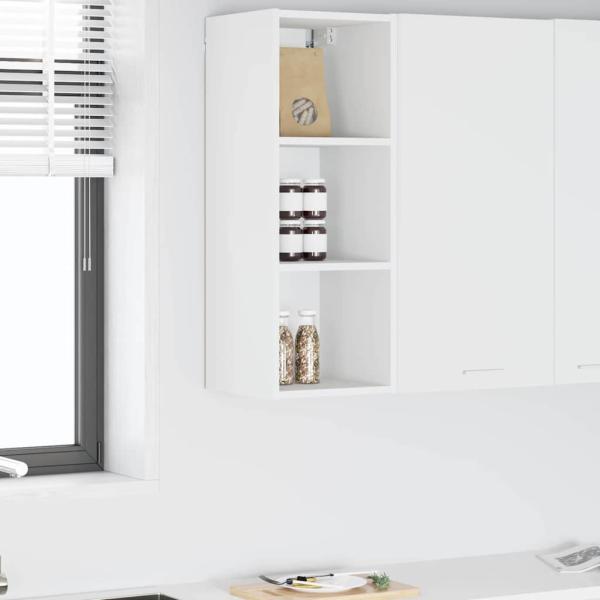 ARDEBO.de - Hängeschrank Riga Weiß 30 x 29,5 x 80 cm Holzwerkstoff