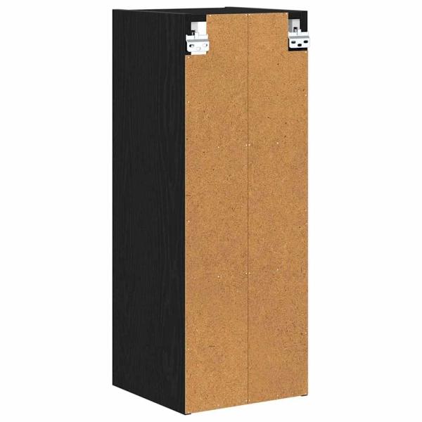 Hängeschrank Riga Schwarz Eichen-Optik 30 x 29,5 x 80 cm