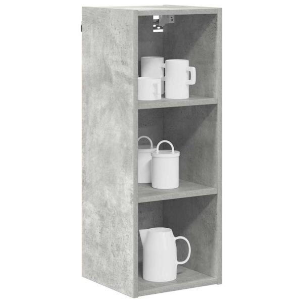Hängeschrank Riga Beton Grau 30 x 29,5 x 80 cm Holzwerkstoff