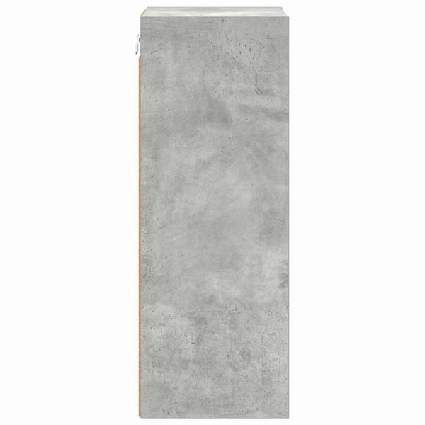 Hängeschrank Riga Beton Grau 30 x 29,5 x 80 cm Holzwerkstoff