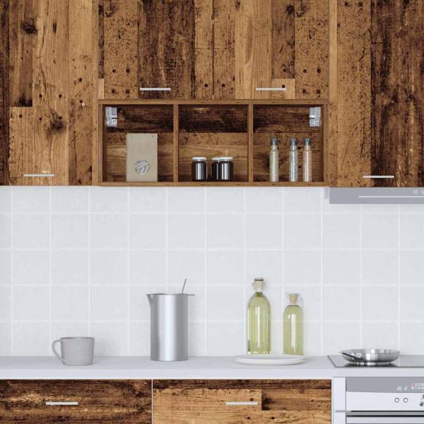 Hängeschrank Riga Altholz 30 x 29,5 x 80 cm Holzwerkstoff