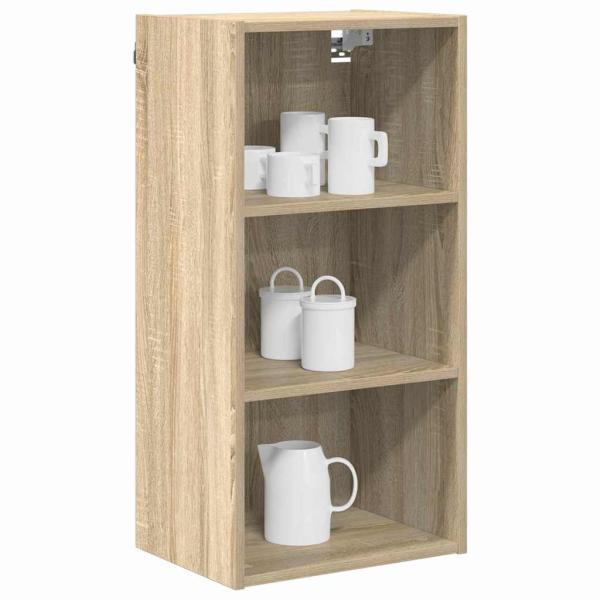 Hängeschrank Riga Sonoma-Eiche 40 x 29,5 x 80 cm Holzwerkstoff
