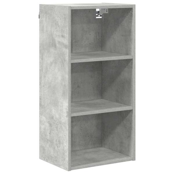 Hängeschrank Riga Beton Grau 40 x 29,5 x 80 cm Holzwerkstoff