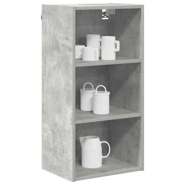 Hängeschrank Riga Beton Grau 40 x 29,5 x 80 cm Holzwerkstoff