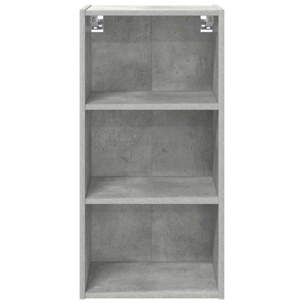 Hängeschrank Riga Beton Grau 40 x 29,5 x 80 cm Holzwerkstoff