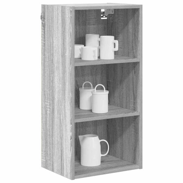 Hängeschrank Riga Graues Sonoma 40 x 29,5 x 80 cm Holzwerkstoff