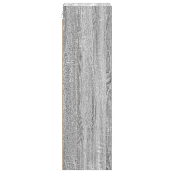 Hängeschrank mit Regal Riga Graues Sonoma 20 x 29,5 x 100 cm