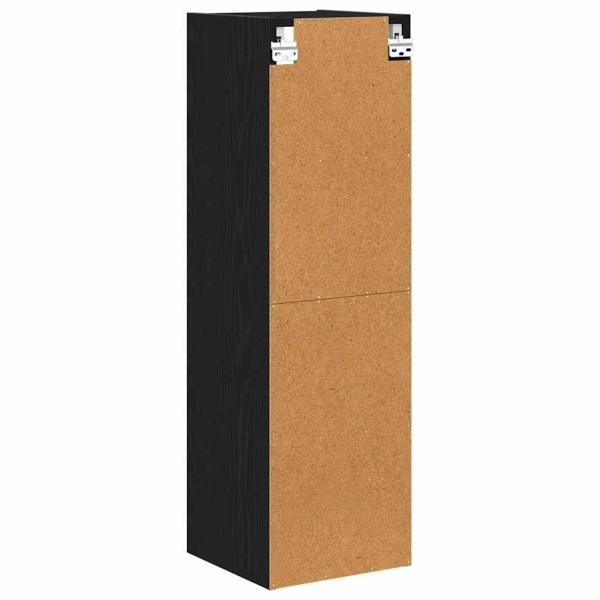 Hängeschrank Riga Schwarz Eichen-Optik 30 x 29,5 x 100 cm