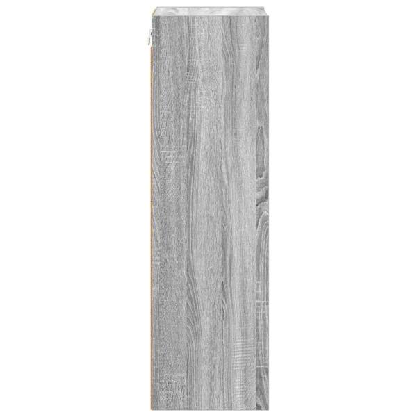 Hängeschrank mit Regal Riga Graues Sonoma 30 x 29,5 x 100 cm