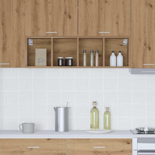 Hängeschrank mit Regal Riga Artisan-Eiche 30 x 29,5 x 100 cm