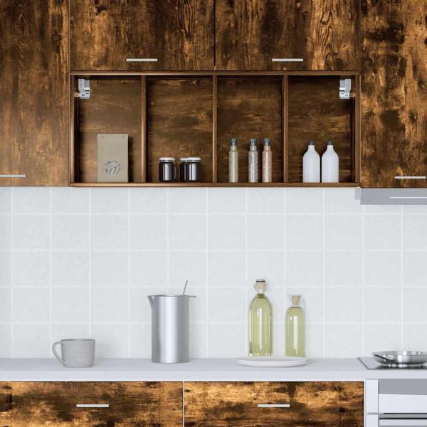 Hängeschrank Riga Geräucherte Eiche 40 x 29,5 x 100 cm