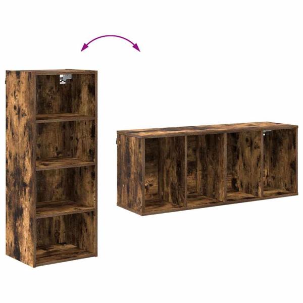 Hängeschrank Riga Geräucherte Eiche 40 x 29,5 x 100 cm