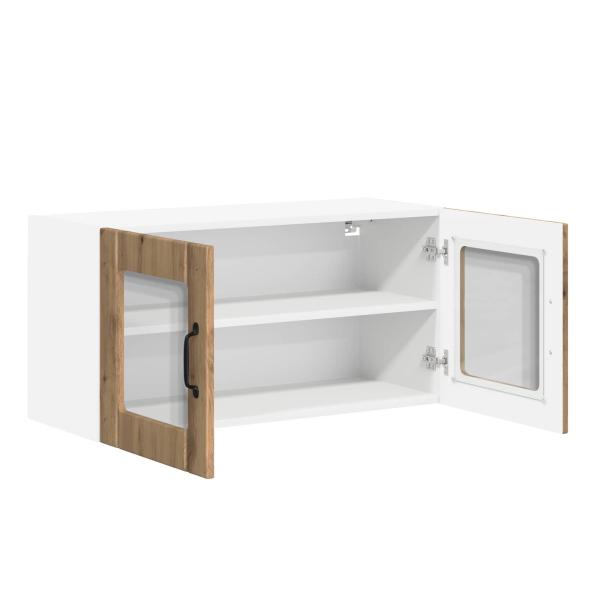 Küchenhängeschrank Artisan-Eiche 80 x 31 x 40 cm Holzwerkstoff