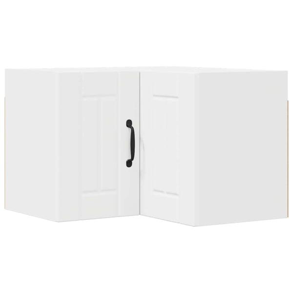 Küchenhängeschrank mit Regal Weiß 57 x 57 x 40 cm Holzwerkstoff