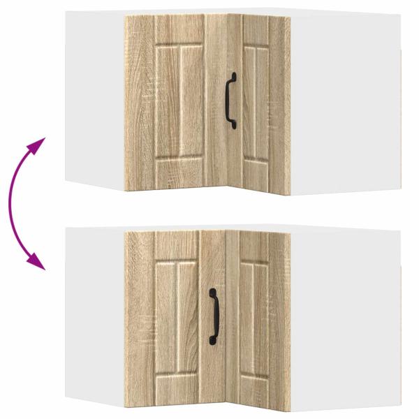 Küchenhängeschrank Sonoma-Eiche 57 x 57 x 40 cm Holzwerkstoff