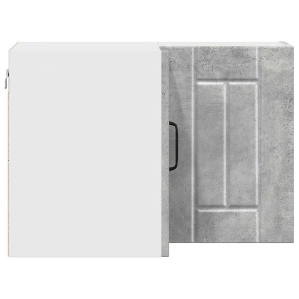 Küchenhängeschrank Beton Grau 57 x 57 x 40 cm Holzwerkstoff