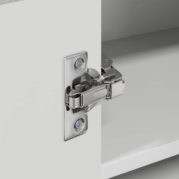 Küchenhängeschrank Beton Grau 57 x 57 x 40 cm Holzwerkstoff