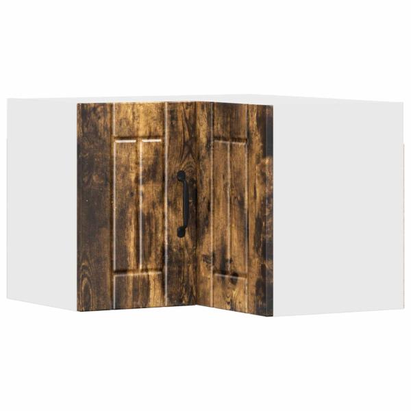 Küchenhängeschrank mit Regal Geräucherte Eiche 57 x 57 x 40 cm