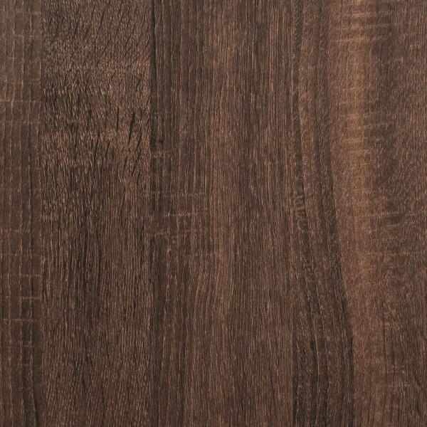 Wand-Eckschrank LUCCA Brauneiche 57 x 57 x 40 cm Holzwerkstoff