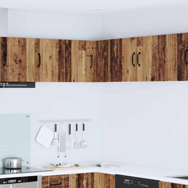 ARDEBO.de - Küchenhängeschrank Altholz 57 x 57 x 40 cm Holzwerkstoff