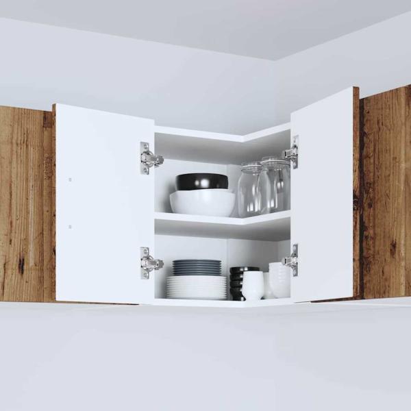 Küchenhängeschrank Altholz 57 x 57 x 40 cm Holzwerkstoff